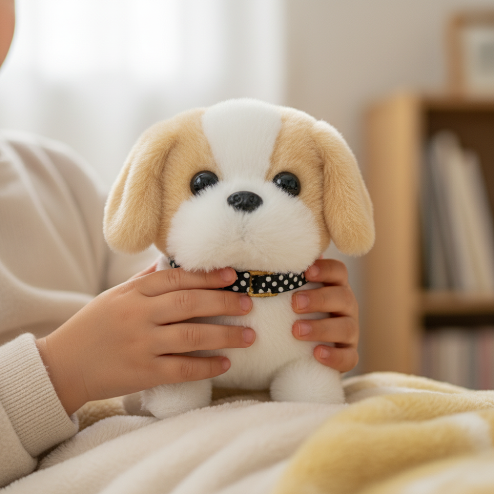 Giocattolo Robot Cane Interattivo Peluche Cucciolo con Movimento e Abbaio | Meowbutter