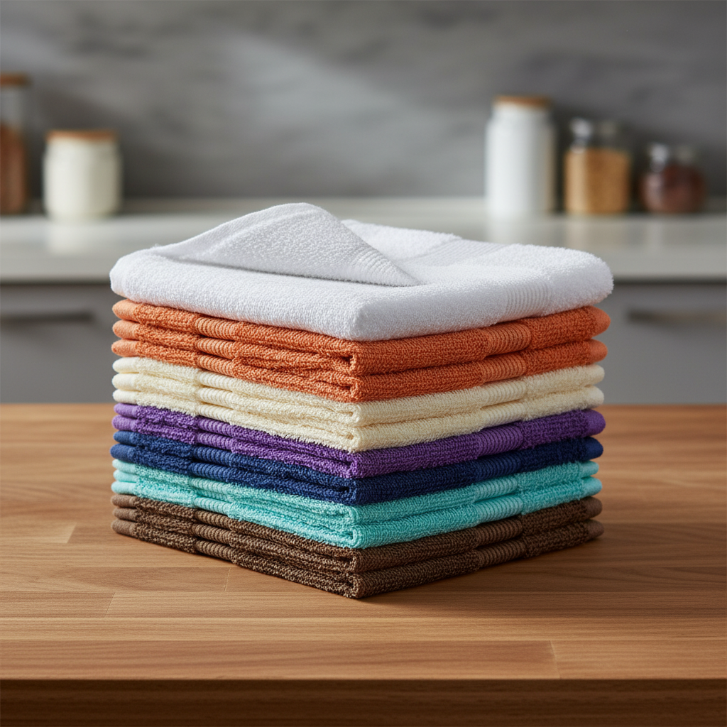 مناشف أطباق CleanTowel قوية وماصة - أقمشة مطبخ متينة