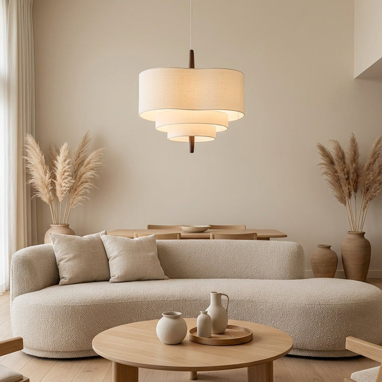 RondoLight Scandinavian Style Organic Ceiling Light