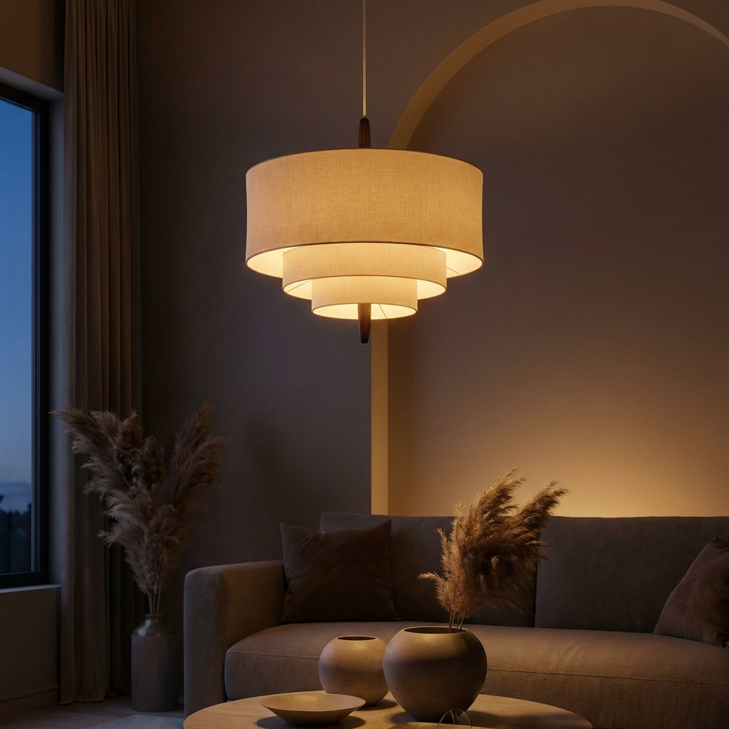RondoLight Scandinavian Style Organic Ceiling Light