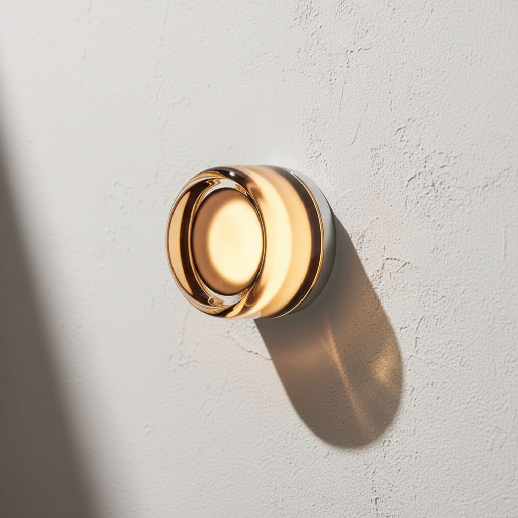 HaloSphere Round Compact LED Mood Light — Warm Ambient Glow
