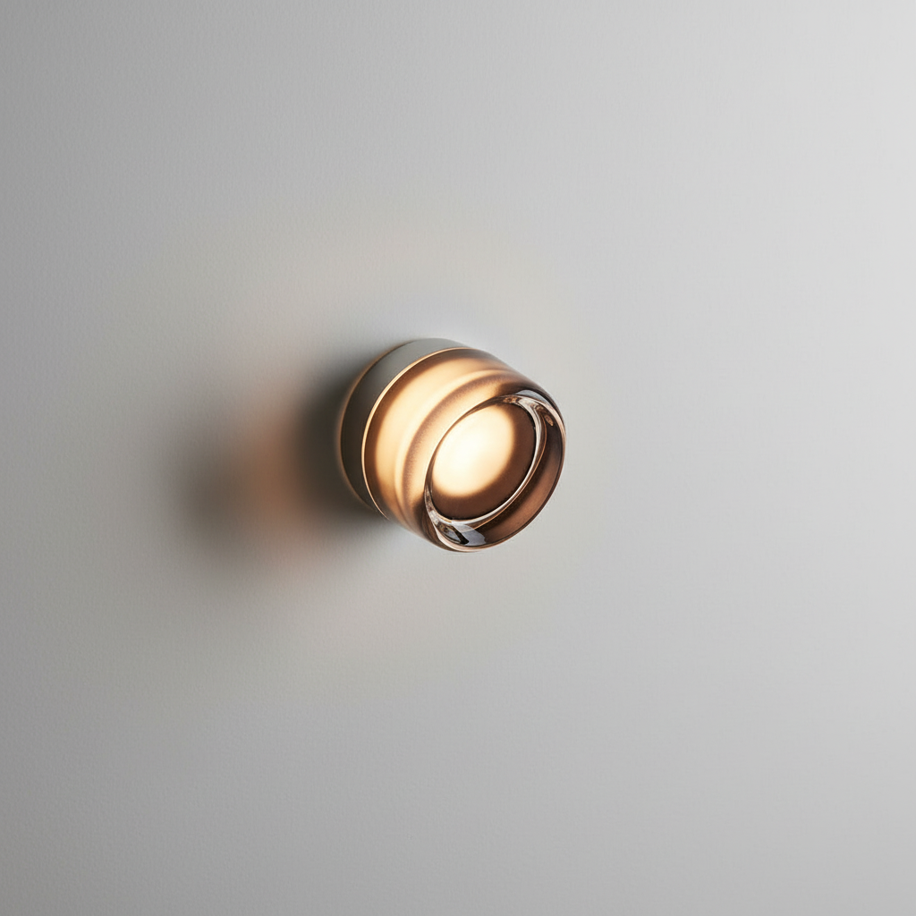 HaloSphere Round Compact LED Mood Light — Warm Ambient Glow