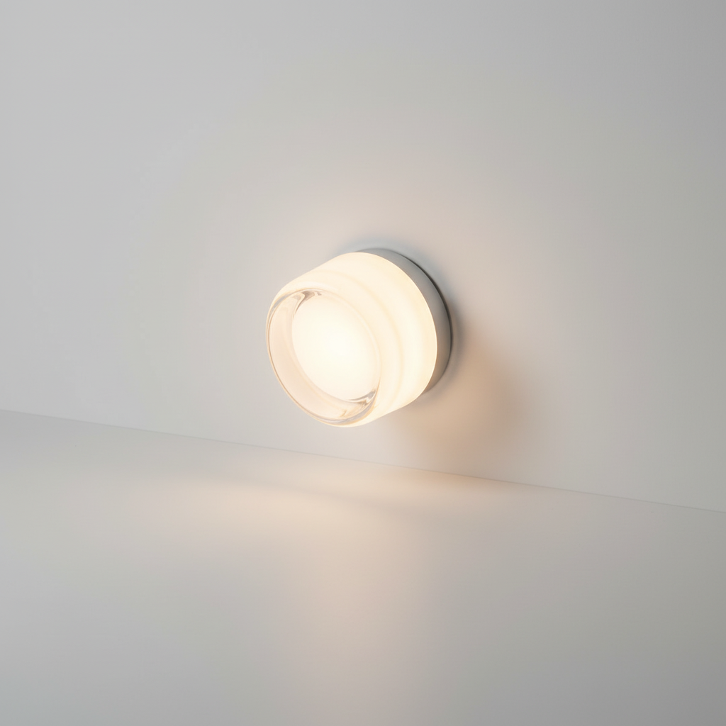 HaloSphere Round Compact LED Mood Light — Warm Ambient Glow