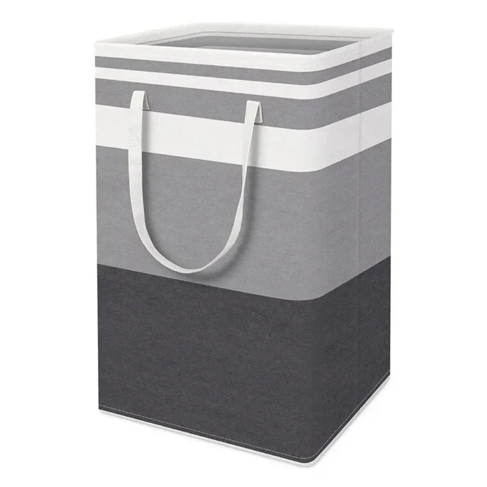 Lauva | Cesto de roupa suja impermeável de 75 L | Cesto de tecido dobrável para roupa com pegas | Meowbutter