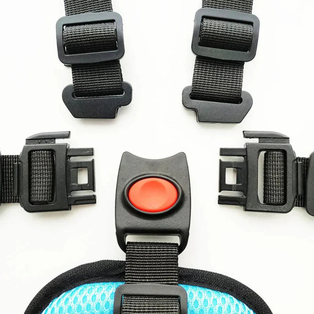 Child Safety Harness Car Seat Adjustable Straps Soft Padding | Meowbutter