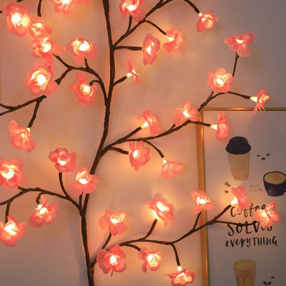 LED Tree Branch Lights for Room & Door Decor | meowbutter