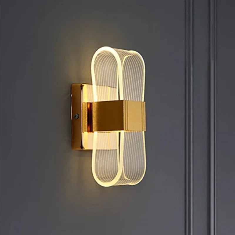 Nordic Luxury LED Wall Lamp | Modern Aluminium Decorative Light | Meowbutter