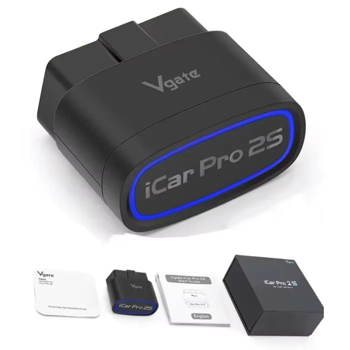 Scanner Bluetooth OBD2 - ELM327 V2.3 - Bluetooth 5.2 - Dati Motore in Tempo Reale - iOS e Android | meowbutter