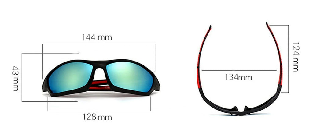 Nové sportovní sluneční brýle luxusní značky UV400 | meowbutter