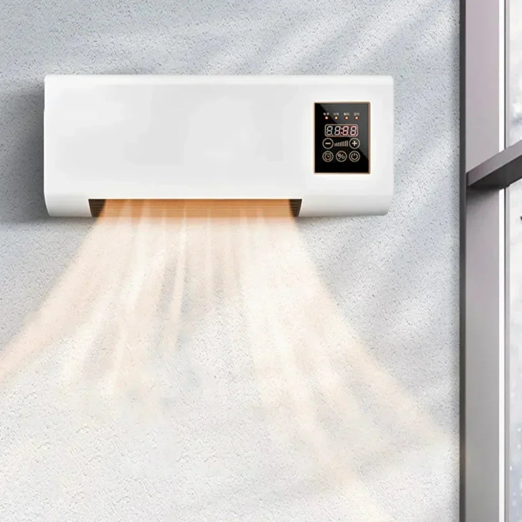 Stainless Steel Wall-Mount Air Conditioner & Portable Heating Unit