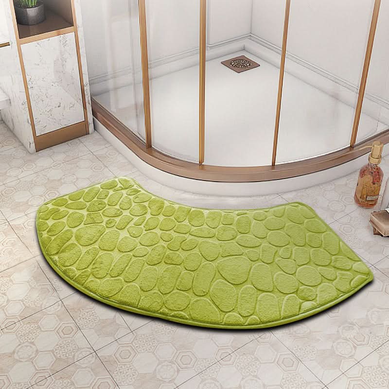 Alfombrilla de baño de terciopelo antideslizante 3D con diseño de secado rápido | meowbutter