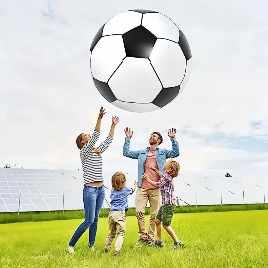 Bola de futebol insuflável gigante para diversão em família ao ar livre | meowbutter