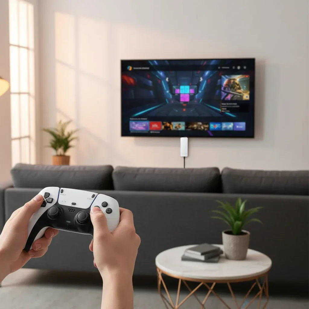 Console da gioco Stick 4K per giochi retrò con controller wireless | Meowbutter
