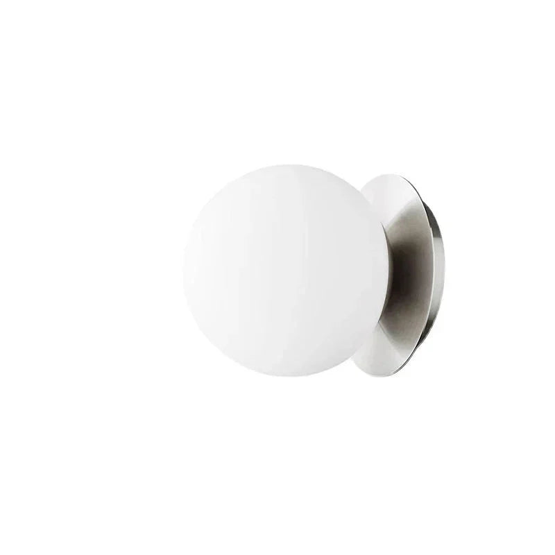 Lampada da parete in vetro Nordic Globe | Luce minimalista moderna per bagno e camera da letto | Meowbutter