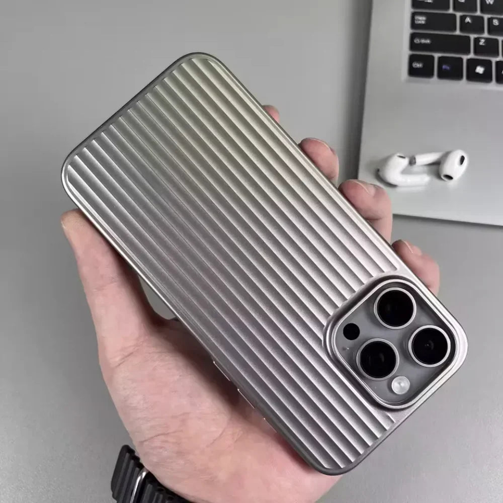 Phone Case Ribbed Hard Shell Protective Cover Design | Meowbutter