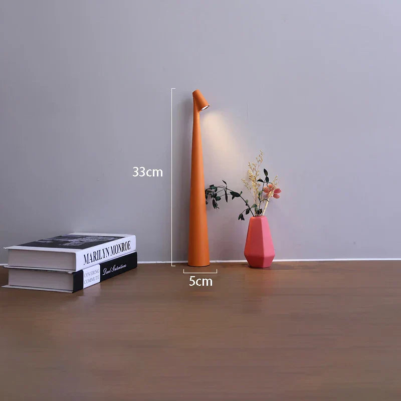 Glowora | Lampe de table LED | Rechargeable et à intensité réglable par contact | Meowbutter