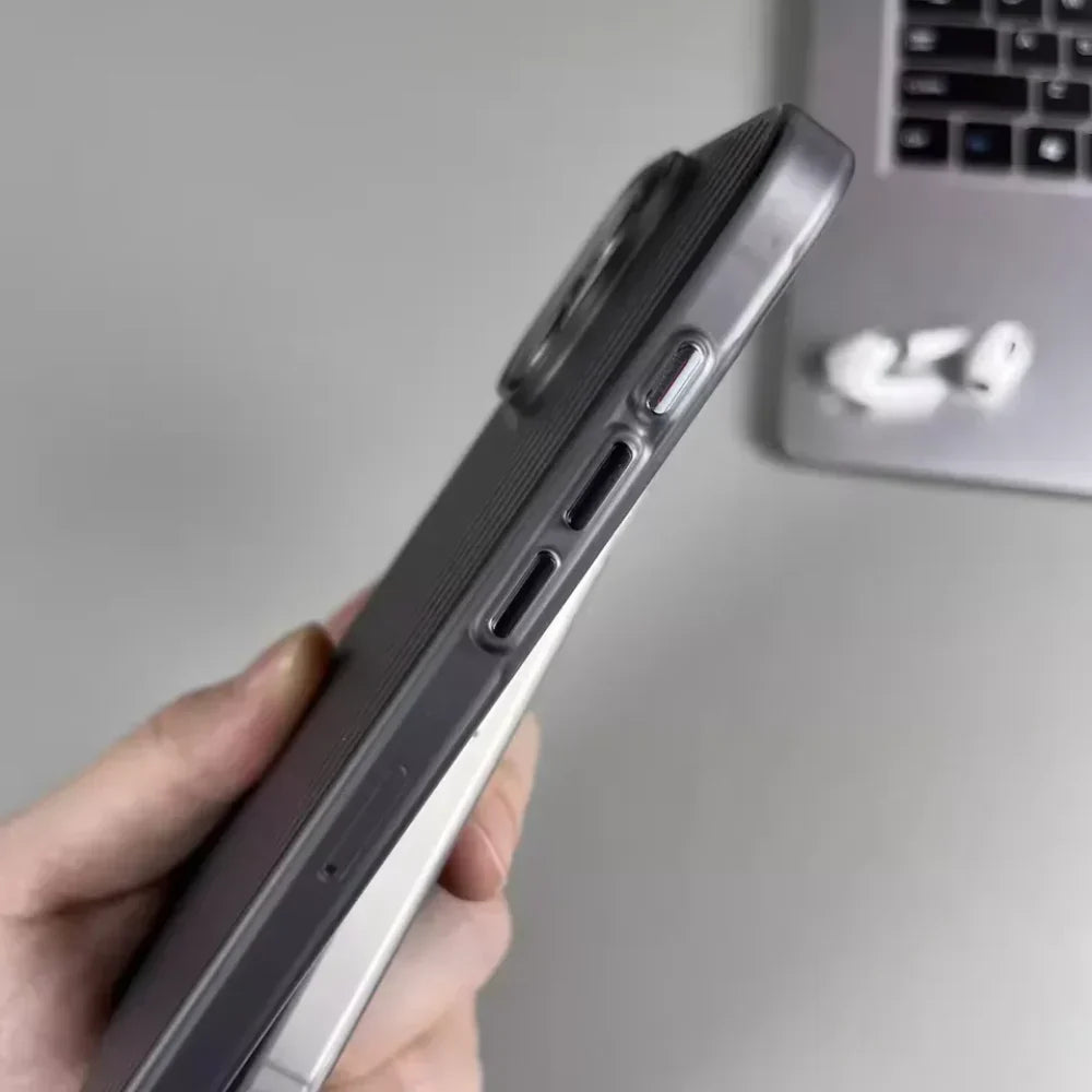 Phone Case Ribbed Hard Shell Protective Cover Design | Meowbutter