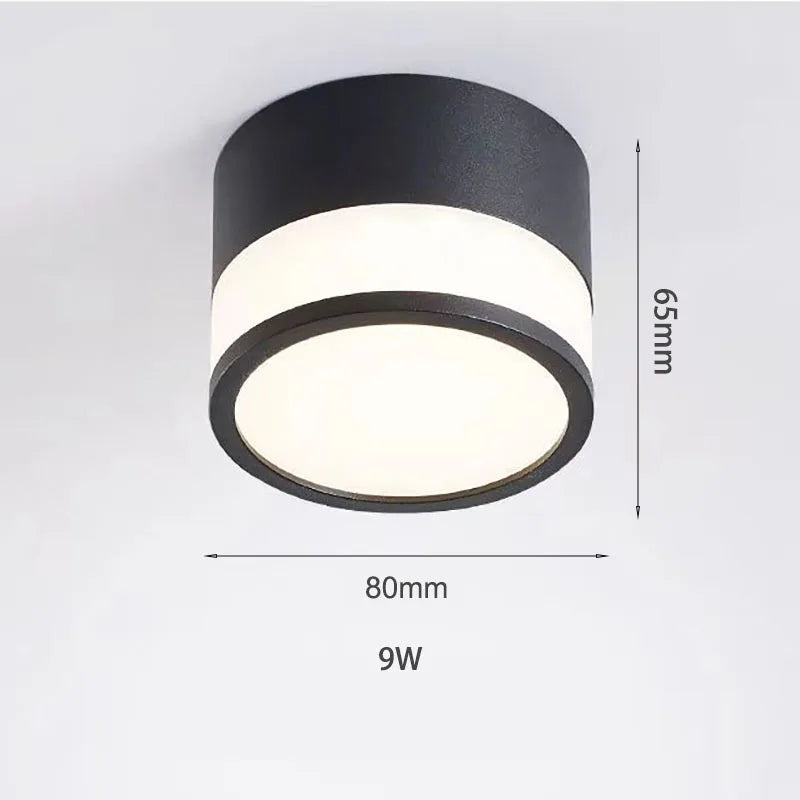 Luz de Teto LED de Superfície Nordic | 9W / 15W | Meowbutter