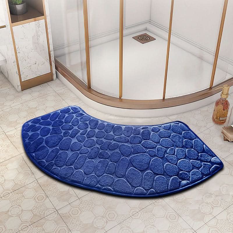 Alfombrilla de baño de terciopelo antideslizante 3D con diseño de secado rápido | meowbutter