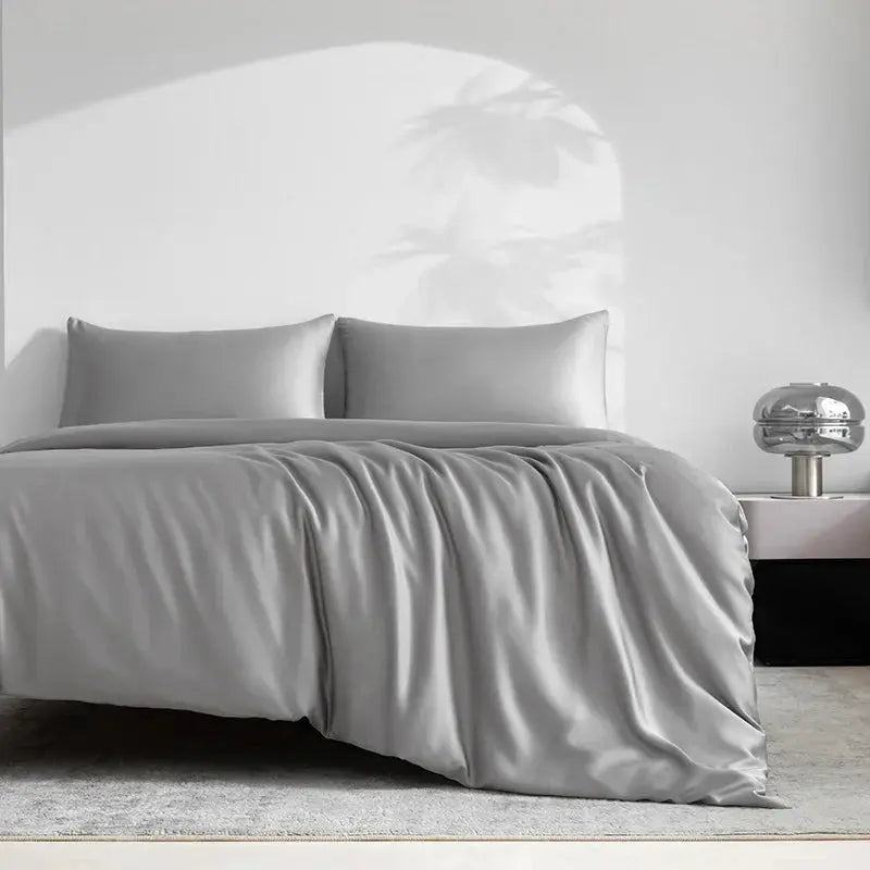 4-Piece Bamboo Sheets Set Silky Soft And Breathable For All Season Comfort