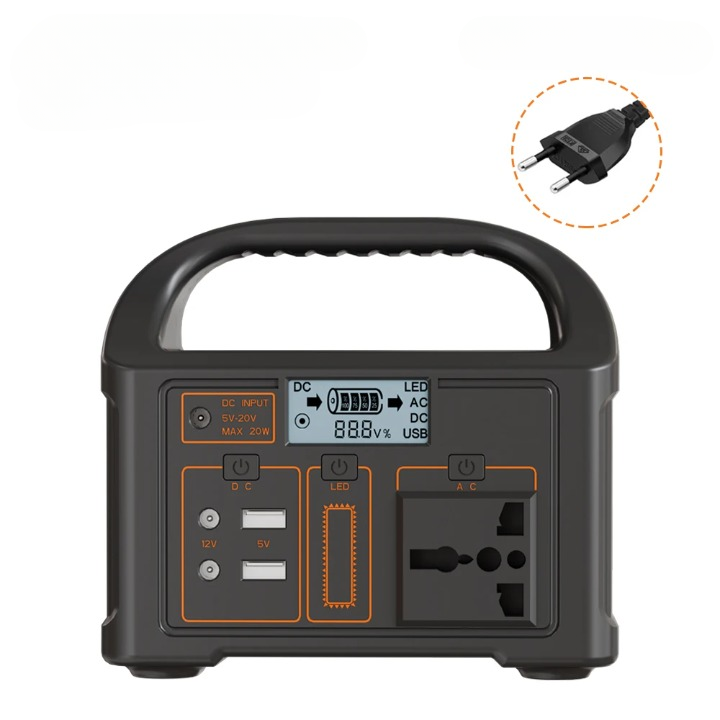 Hordozható Áramforrás - 100W - 24 000mAh LiFePO4 Akkumulátor - Napelemmel Kompatibilis | meowbutter