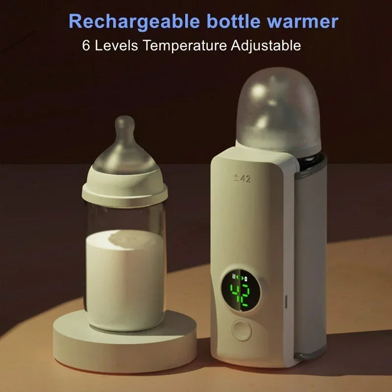 Portable Baby Bottle Warmer - Temperature Control - Travel-Friendly Design | meowbutter