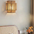 RattanGlow | Handwoven Rattan Wall Lamp | Meowbutter