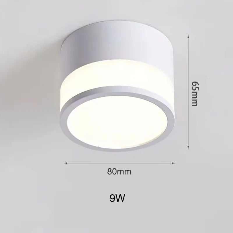 Luz de Teto LED de Superfície Nordic | 9W / 15W | Meowbutter