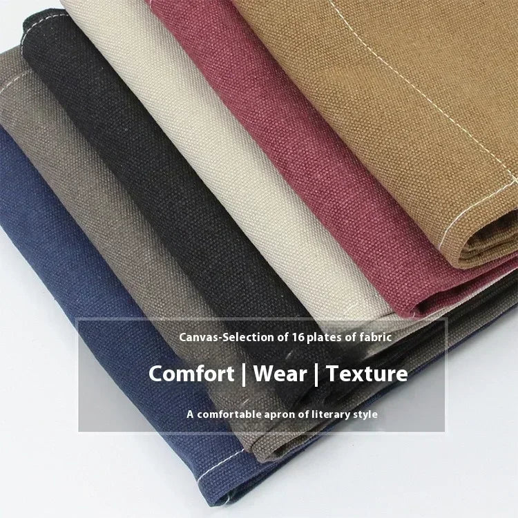 Plátěná zástěra ProWear — unisex lehká konstrukce, odolná tkanina