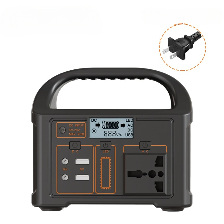 Hordozható Áramforrás - 100W - 24 000mAh LiFePO4 Akkumulátor - Napelemmel Kompatibilis | meowbutter