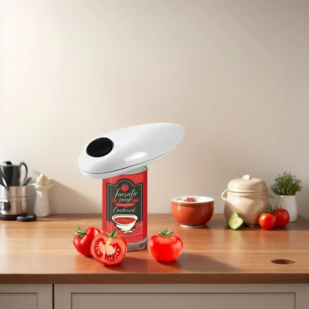 Elektromos konzervnyitó – Automatikus üveg- és palacknyitó – Egyszerű, egygombos működés | meowbutter