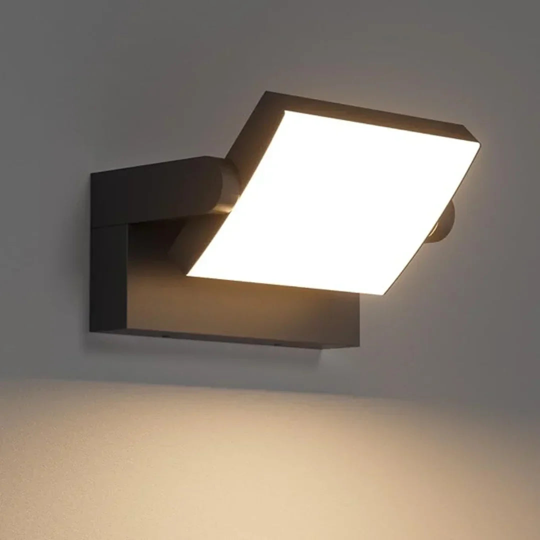24W LED udendørs væglampe | IP65 vandtæt bevægelsessensorlampe | Meowbutter