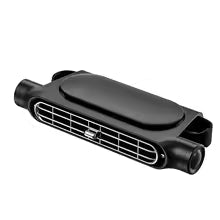 Car Seat Headrest Cooling Fan - 5V USB - 3 Speed - White & Black | meowbutter