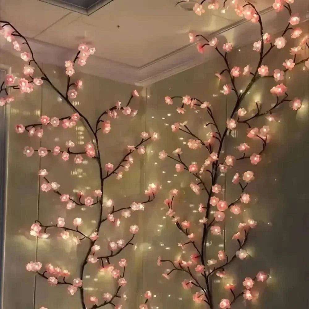 LED Tree Branch Lights for Room & Door Decor | meowbutter