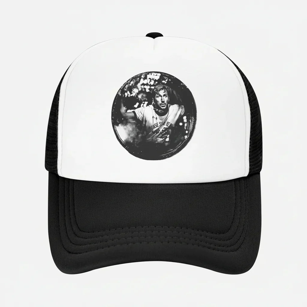 Baseball Cap Trucker Hat Mesh Adjustable Snapback Project Rocky | Meowbutter