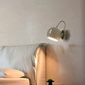 Nordic Cream Wall Lamp | Adjustable Dome Light | Meowbutter
