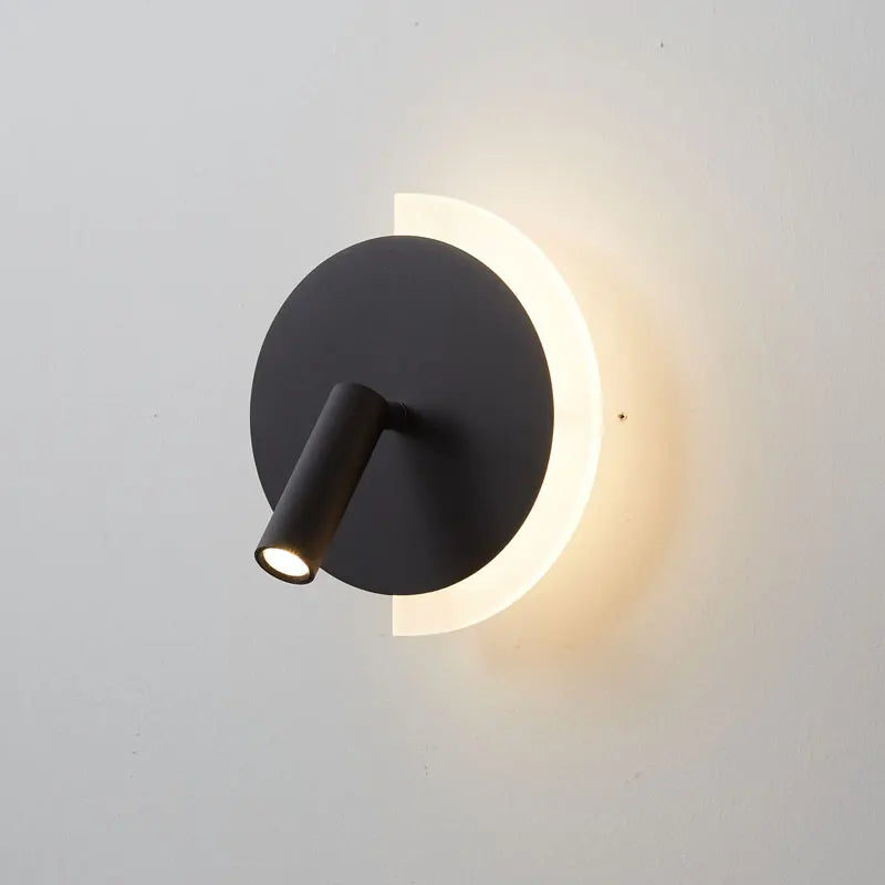 LunaSpot Wall Light | Modern LED Bedside Design | Meowbutter