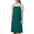 WorkEase Heavy-Duty Waterproof Canvas Apron — Split Skirt Pockets