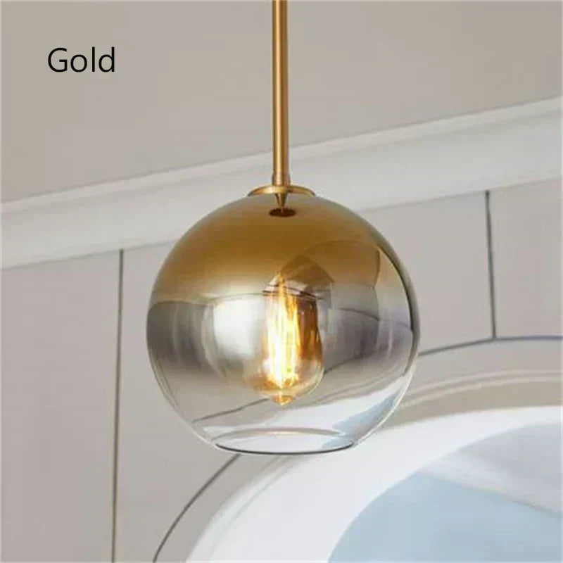 Vrimlo Gradient Glass Ball Lamp