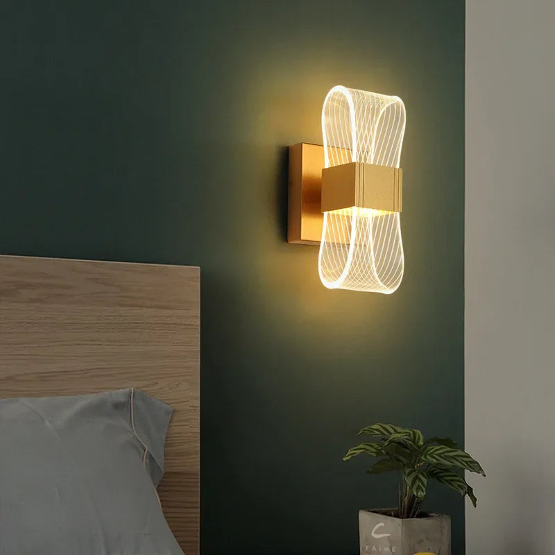 Nordic Luxury LED Wall Lamp | Modern Aluminium Decorative Light | Meowbutter