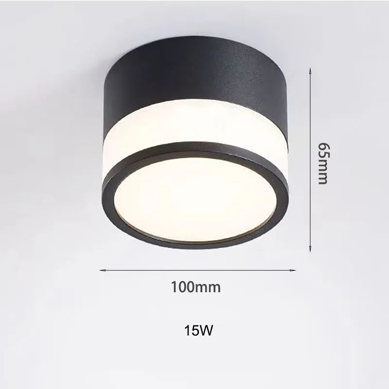 Luz de Teto LED de Superfície Nordic | 9W / 15W | Meowbutter
