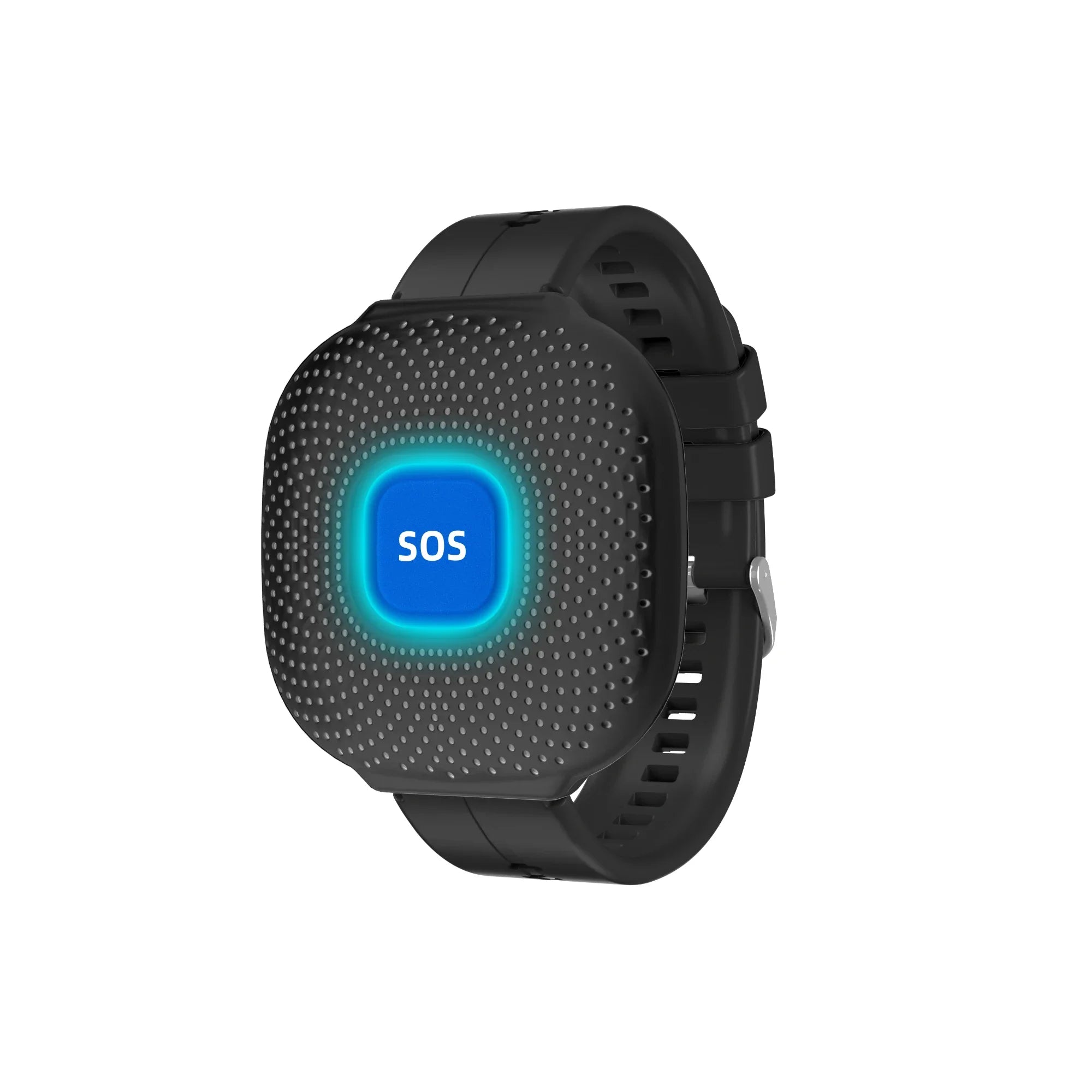 WiFi SOS Nødur-ur - App Push-advarsler - USB-genopladelig - Vandtæt - Sort & Hvid | meowbutter