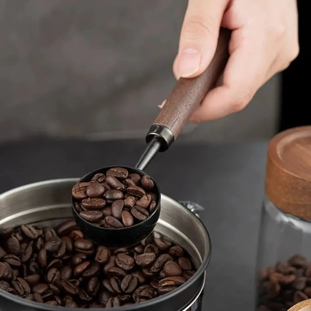 Wooden Craft Coffee Scoop For Consistent Measuring In Everyday Brewing