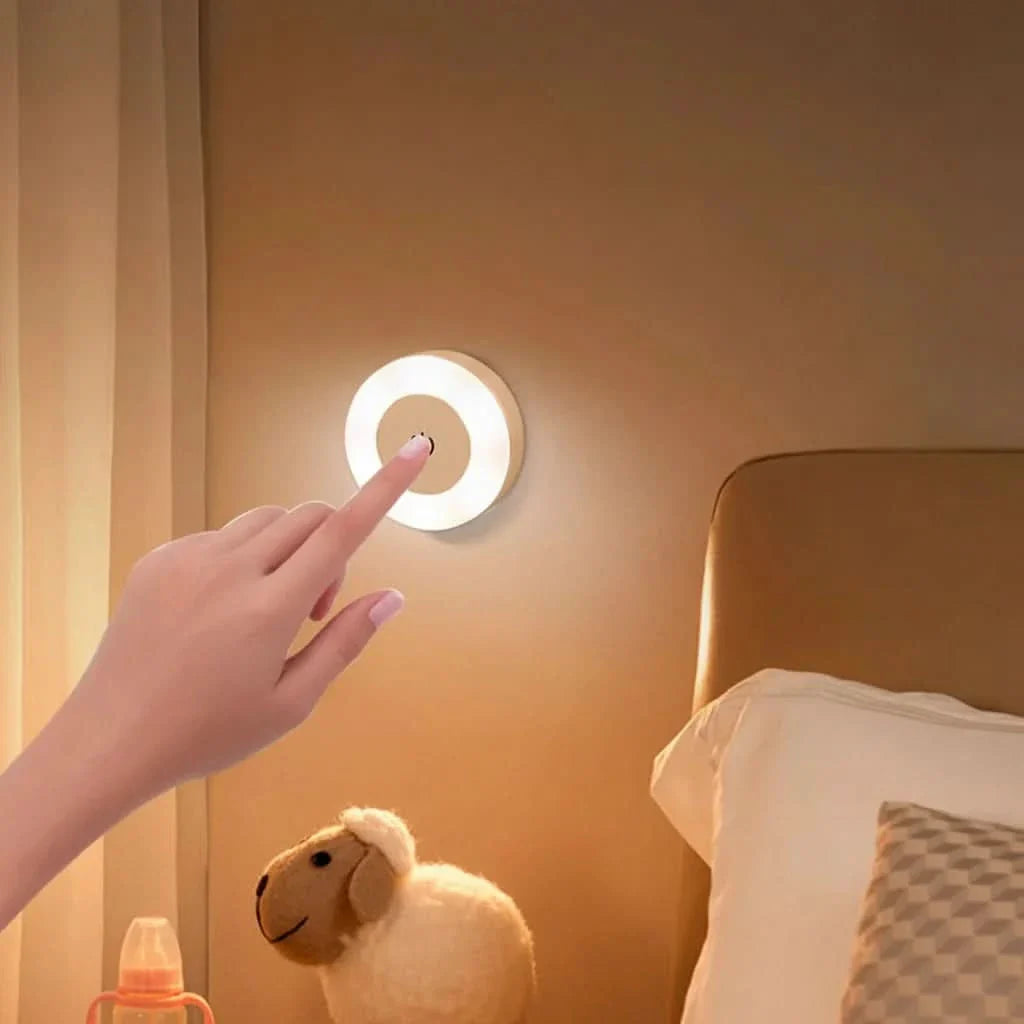 Lámpara Recargable por USB para la Comodidad del Dormitorio | meowbutter