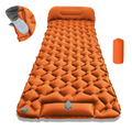 Oppustelig campingmadras - Integreret pude - Pumpe inkluderet - 5 farver | meowbutter