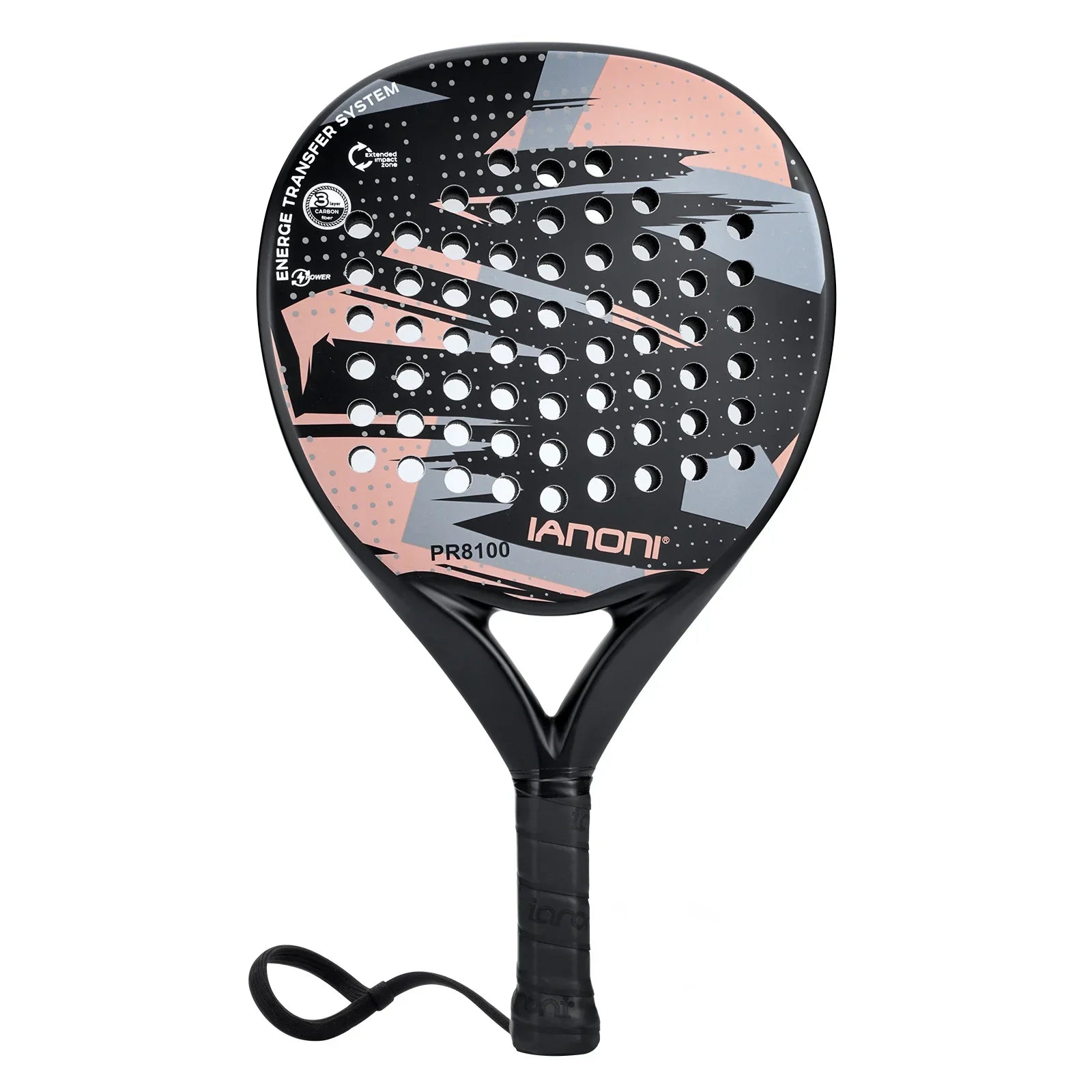 Carbon Fibre Padel Racket - Professional Design - Paddle Tennis Racket | meowbutter
