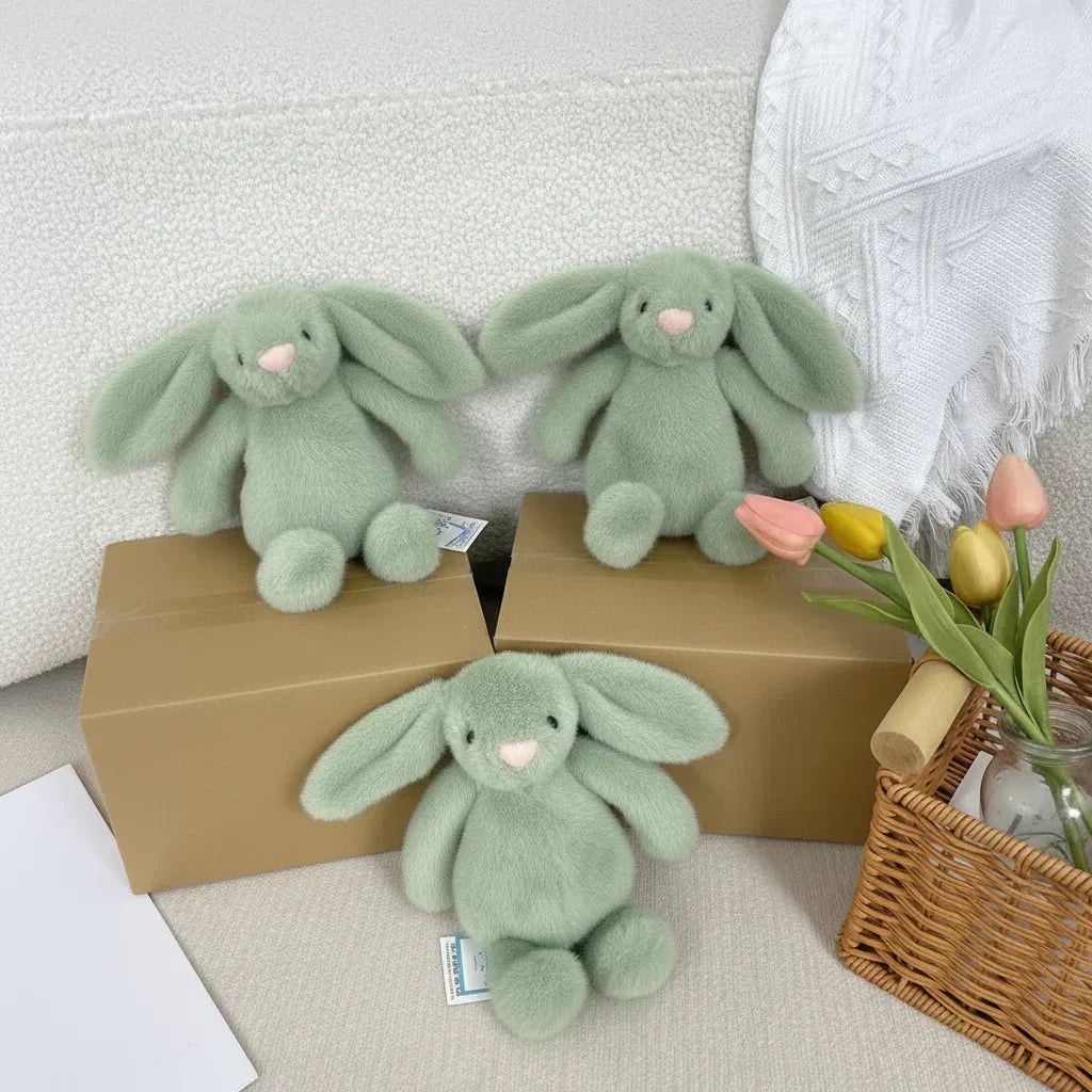 Λούτρινο κουνέλι Bunnycat 36cm για αποφοίτηση