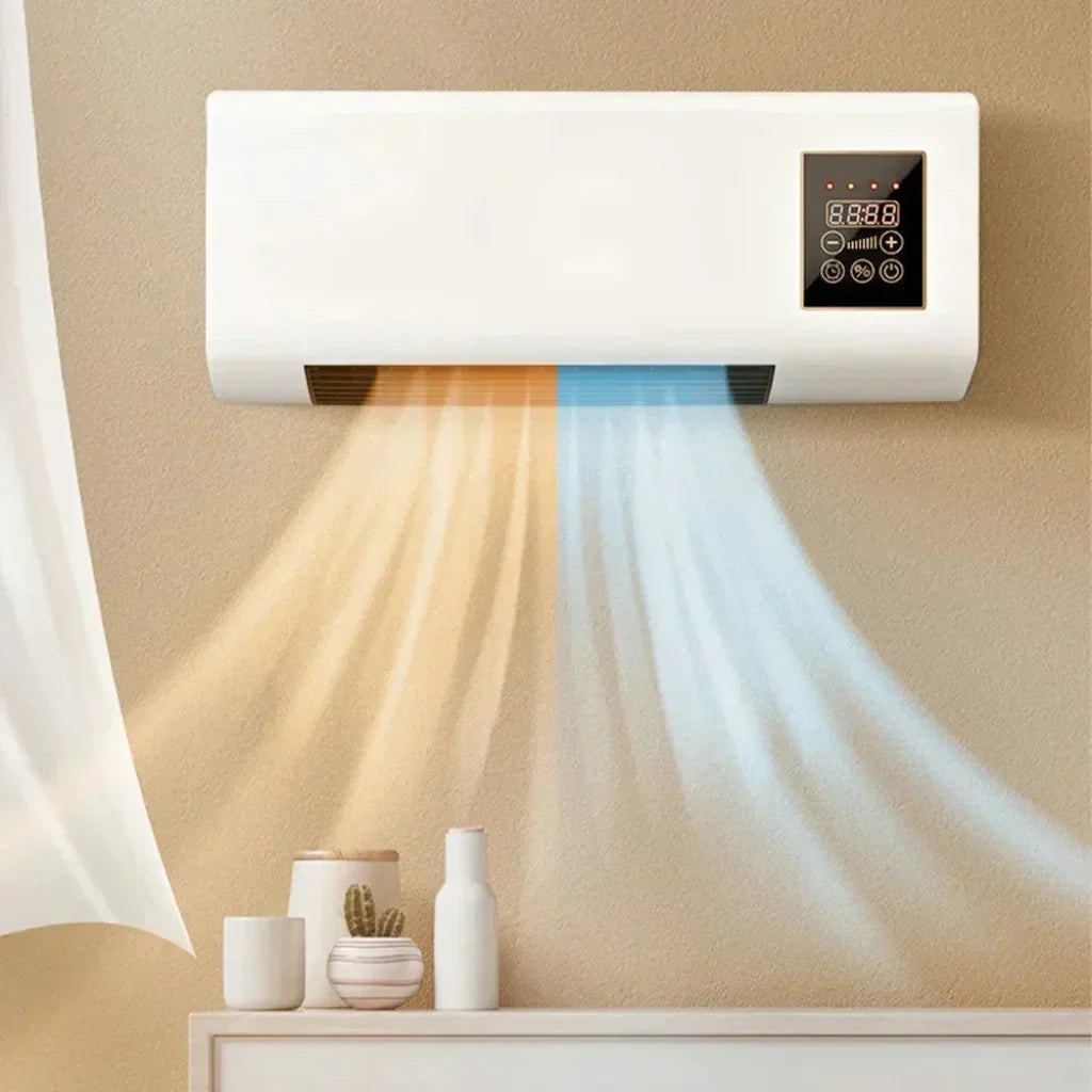 Stainless Steel Wall-Mount Air Conditioner & Portable Heating Unit
