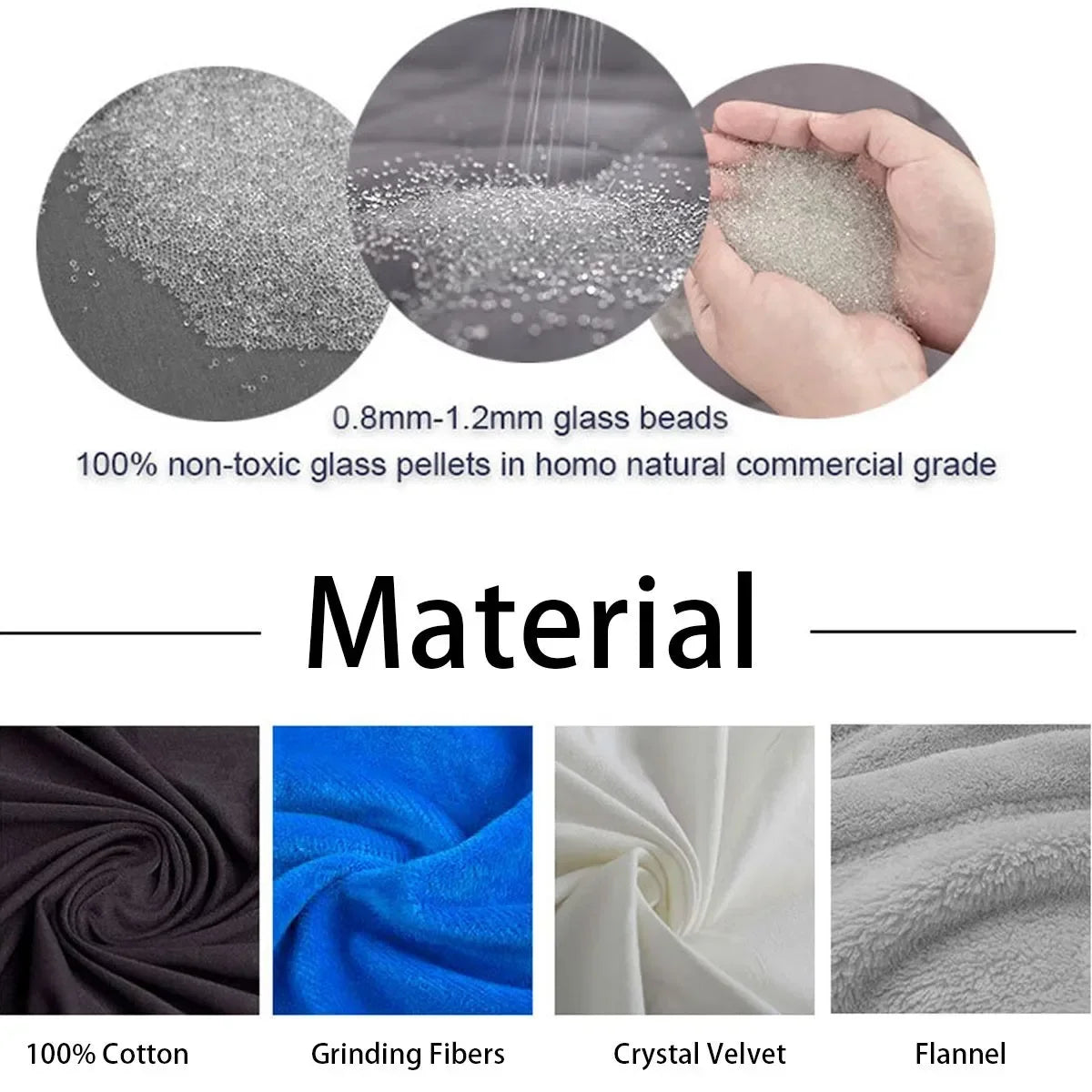 Weighted Blanket - 6 Sizes - Decompression Sleep Aid - Adults - Grey | meowbutter