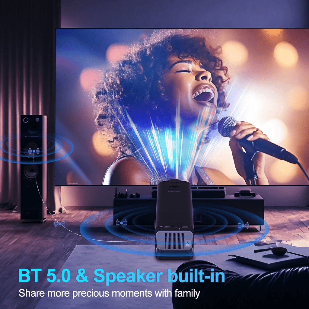 Smart Projector for Small Spaces & Big Entertainment